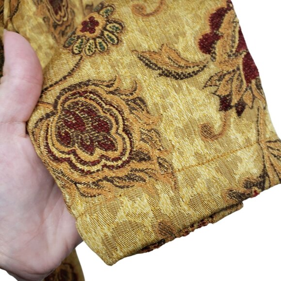 Cabi Y2K Floral‎ Tapestry Jacket Guinevere Brocade Flower Long Fall Coat 179 - Picture 4 of 14